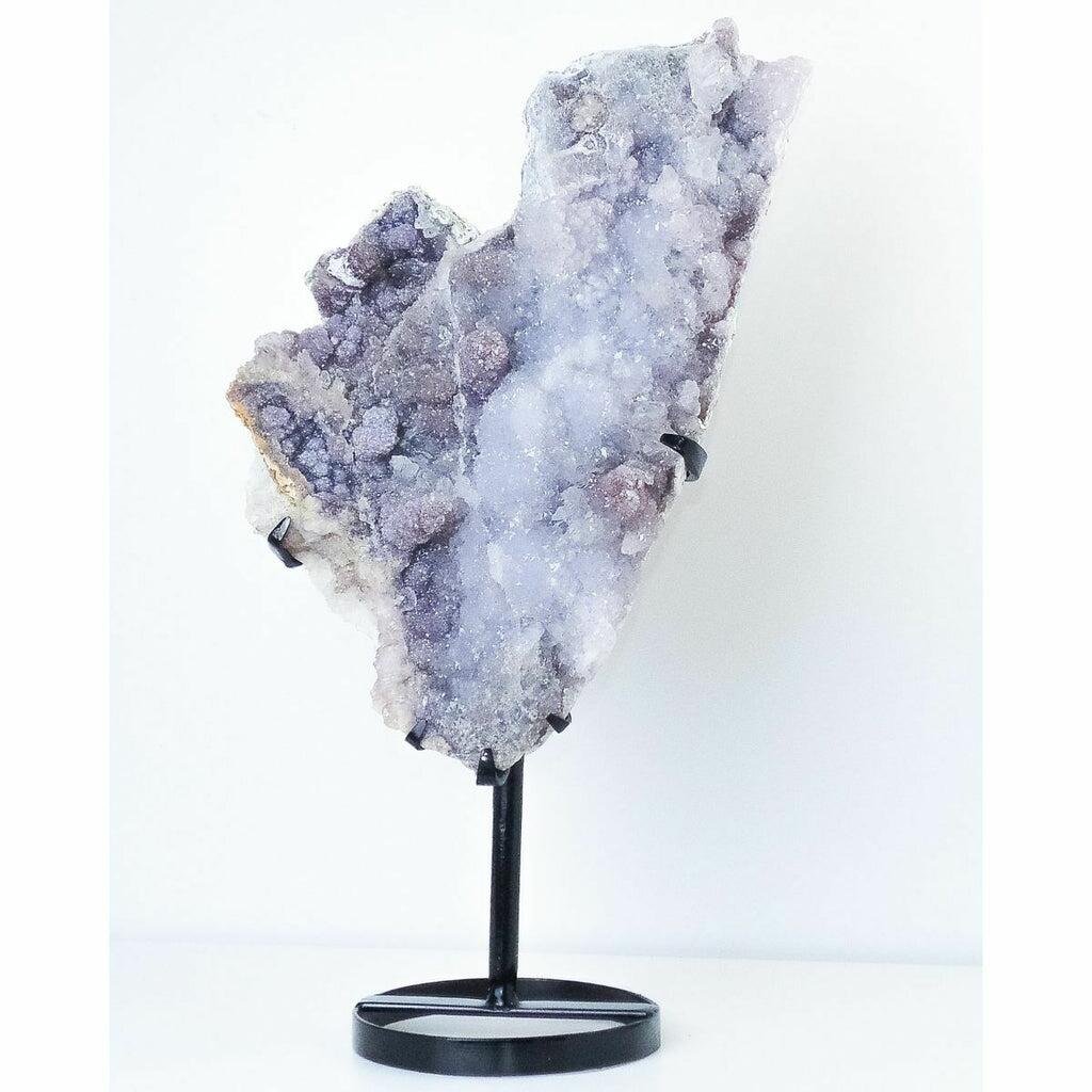 Chalcedony Druzy with Stalactite 4.200kg - One of a Kind Piece (Rare)