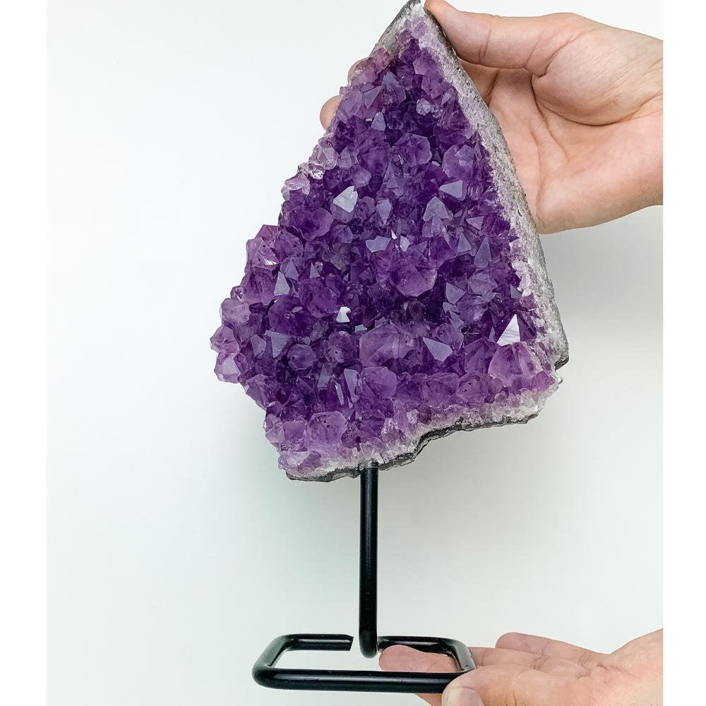 Extra Quality Amethyst Druzy on Iron Base 1.500kg