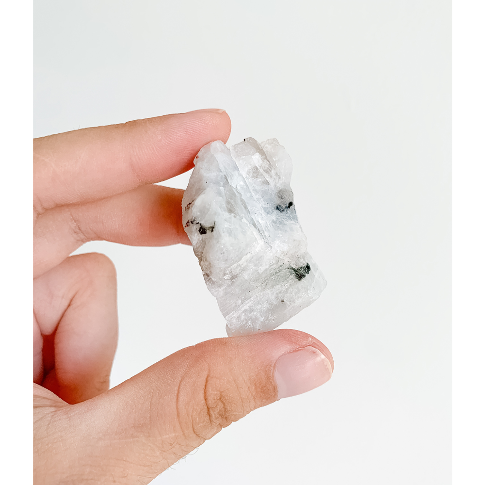Raw Spectrolite Moonstone 45 Grams