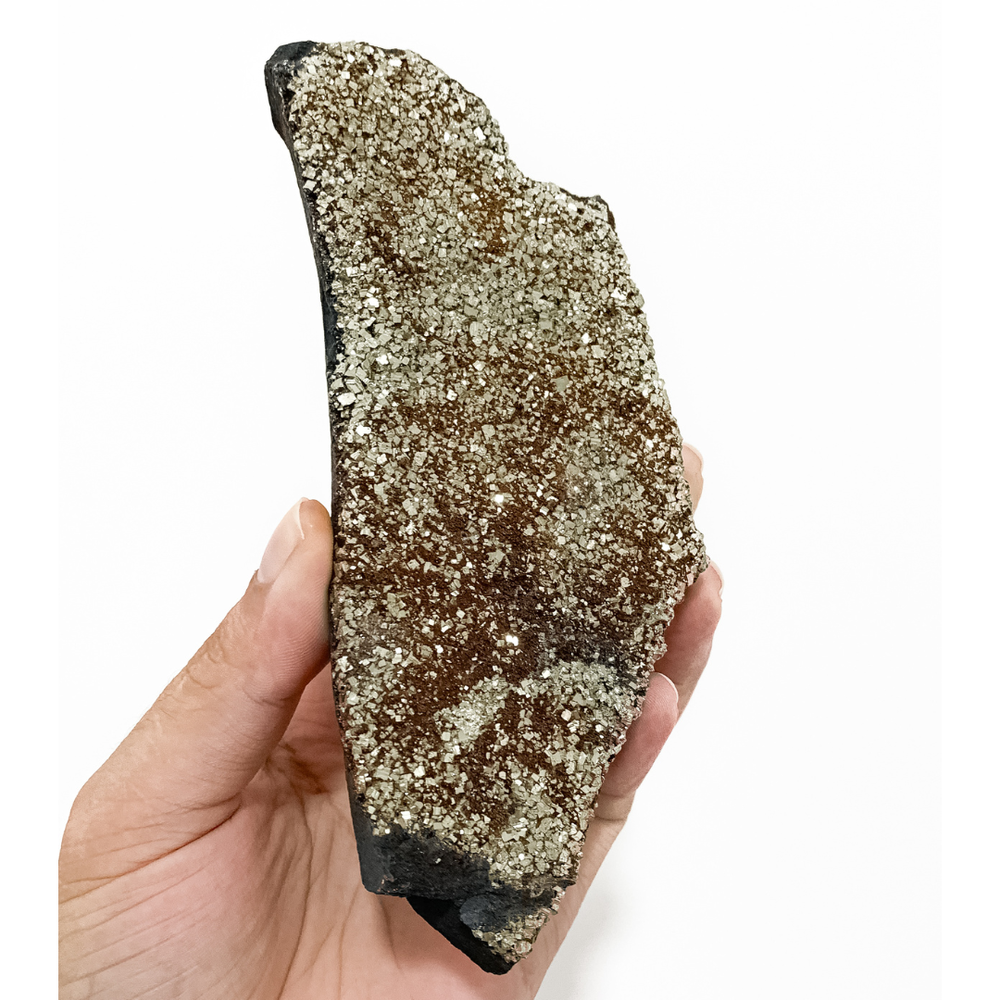 Shungite Stone with Pyrite 420 Grams