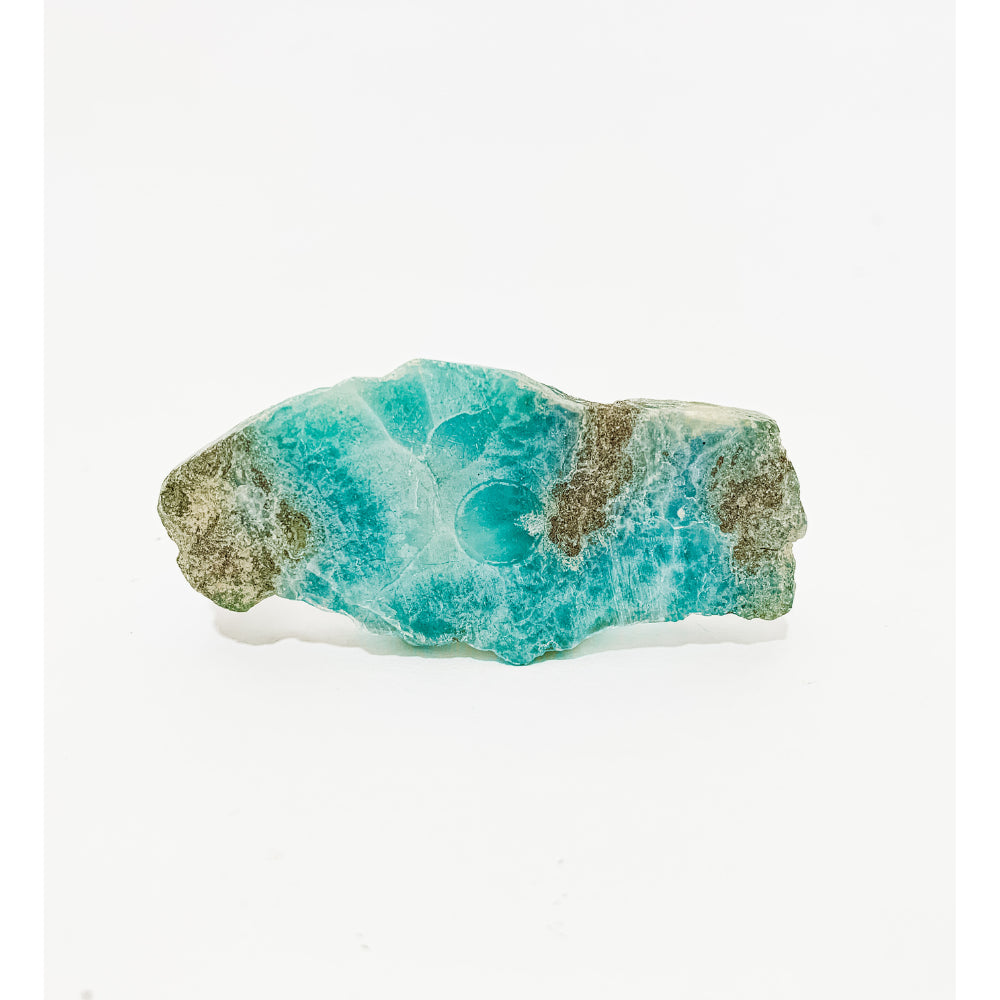 Extra Semi-Polished Larimar Stone