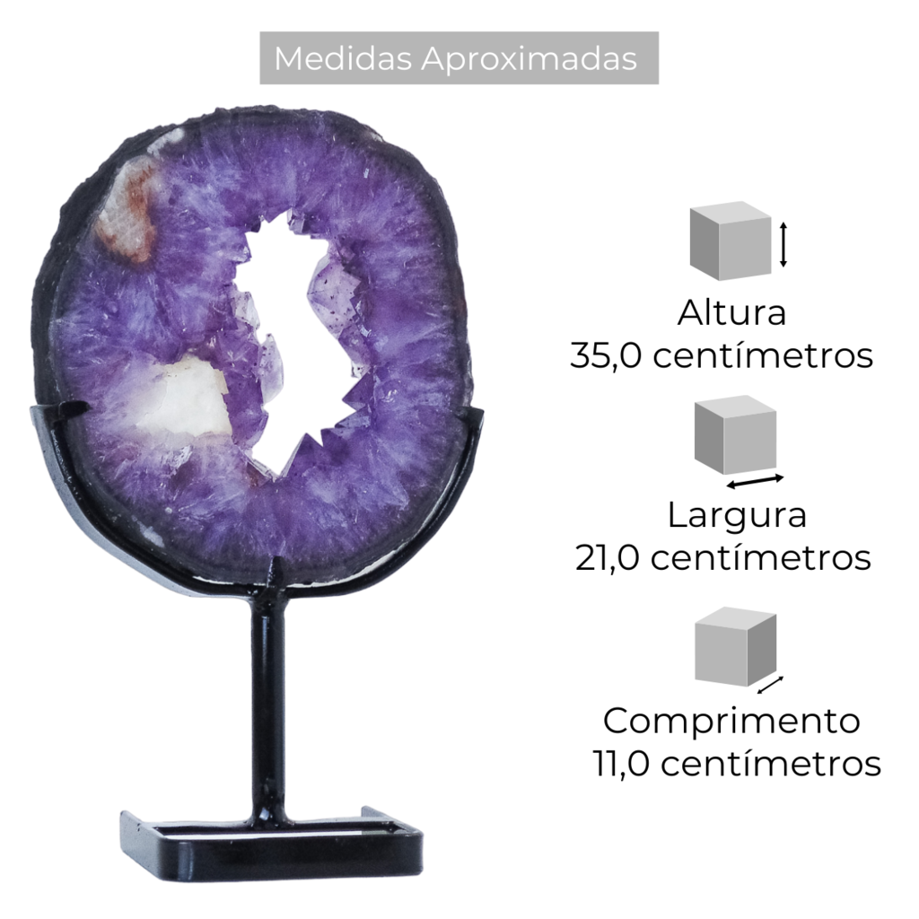 Amethyst Druzy Ring 4.210kg - One of a Kind Piece