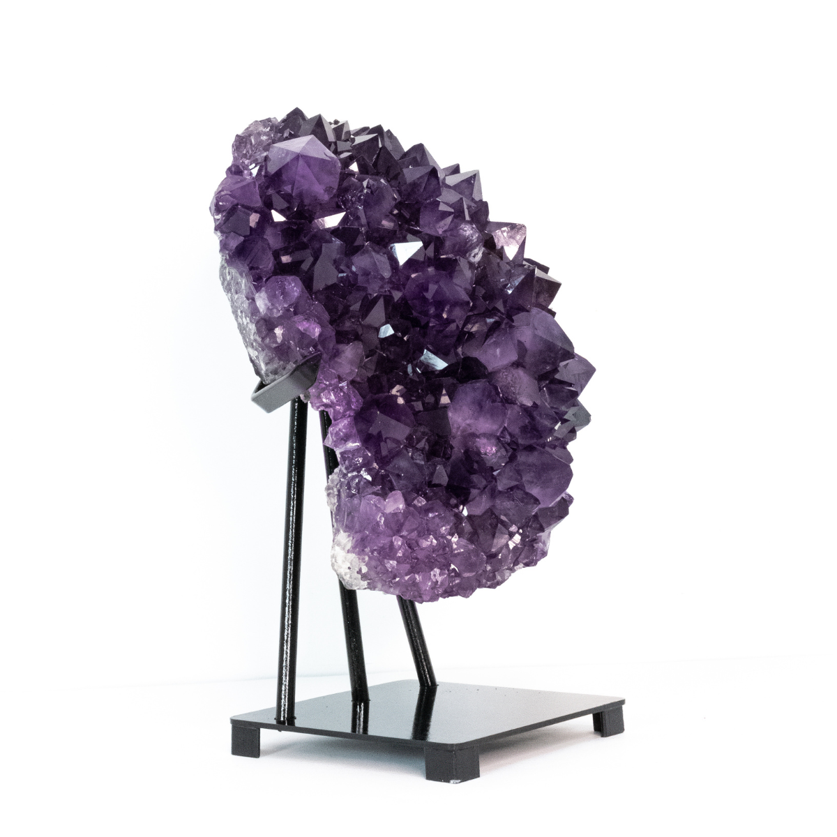 Extra Amethyst Druzy on Black Metal Base 8.609 kg
