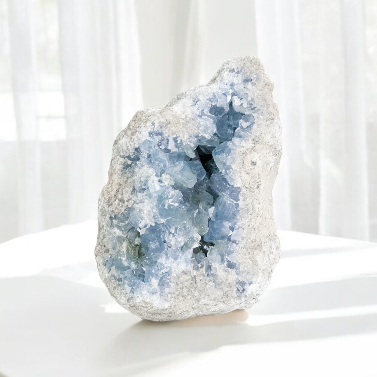 Natural Celestite Druzy 6.760 Kg