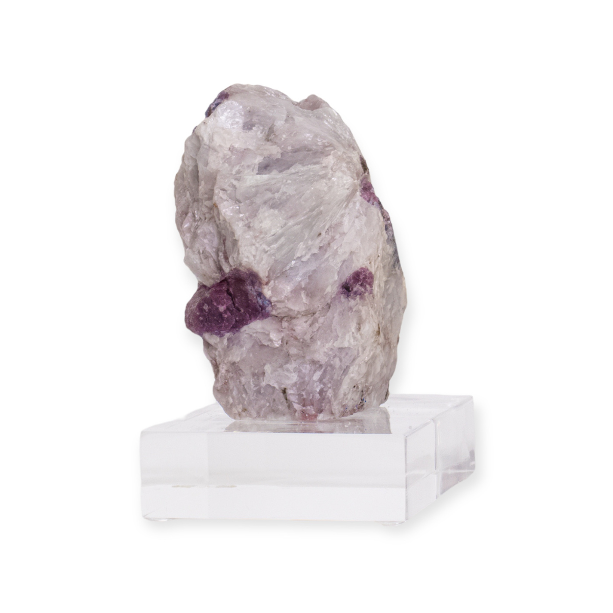 Tourmaline Paraíba Brute sur Base Acrylique 477 Grammes