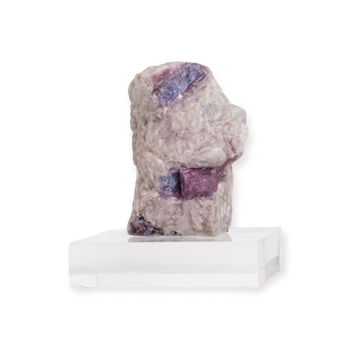 Tourmaline Paraíba Brute sur Base Acrylique 477 Grammes