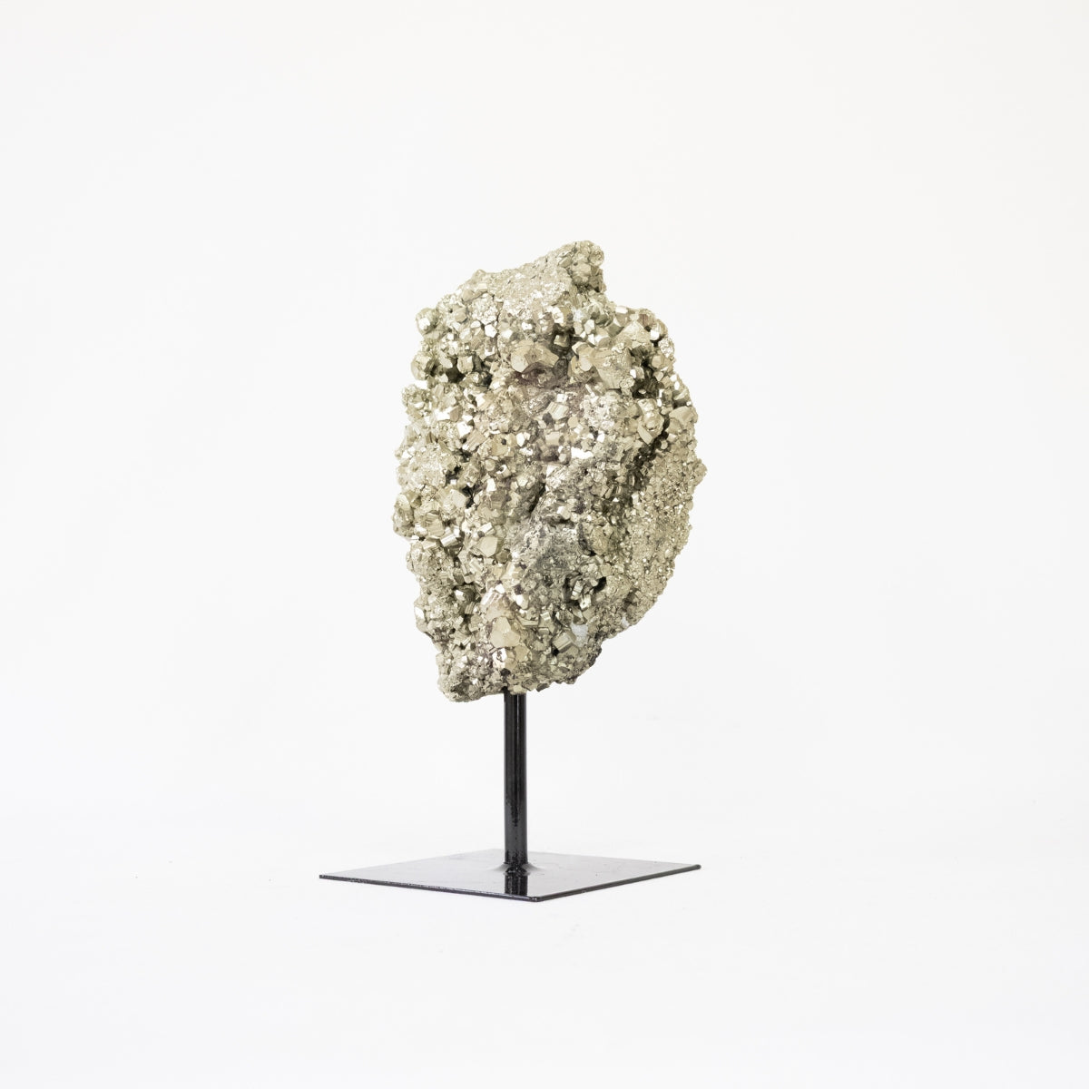 Pedra Pirita Extra na Base de Metal Preto 2,494 kg