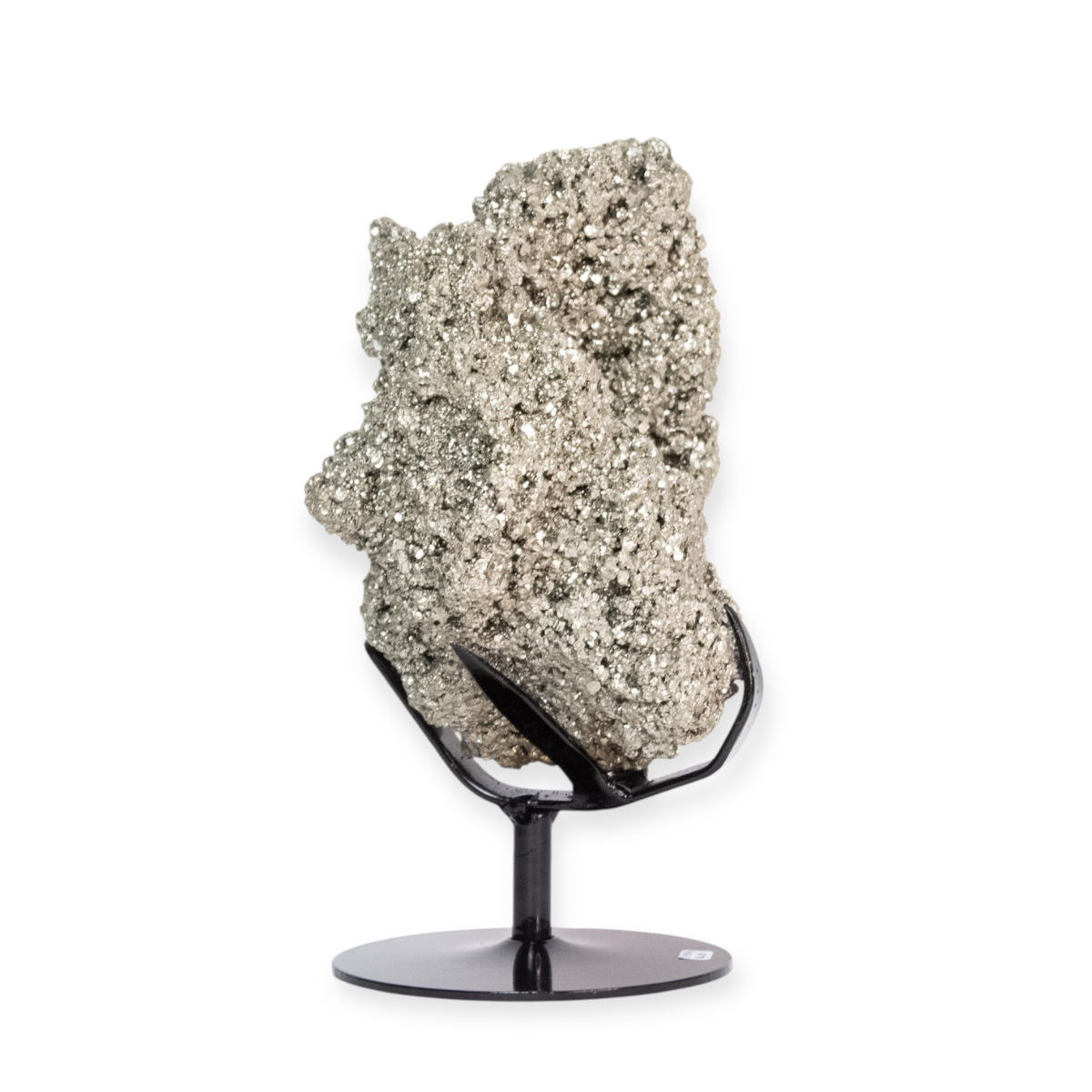 Pyrite sur Base en Métal Noir 2,945 Kg