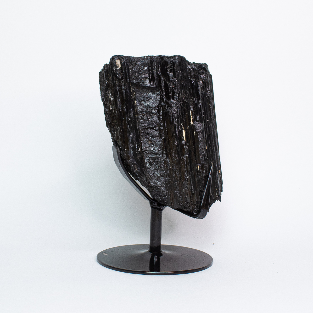 Tourmaline Noire Brute sur Base 1,835 Kg