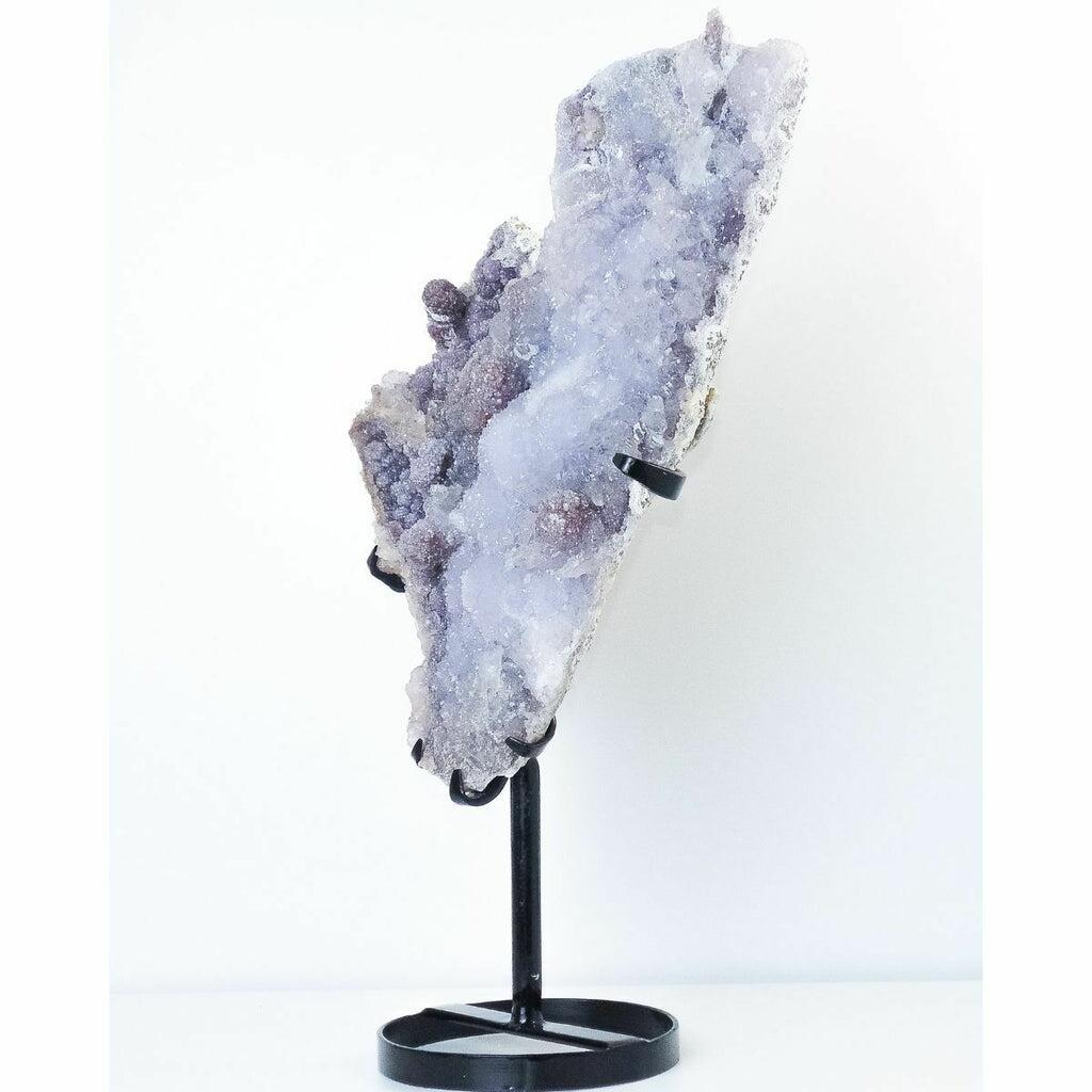 Chalcedony Druzy with Stalactite 4.200kg - One of a Kind Piece (Rare)