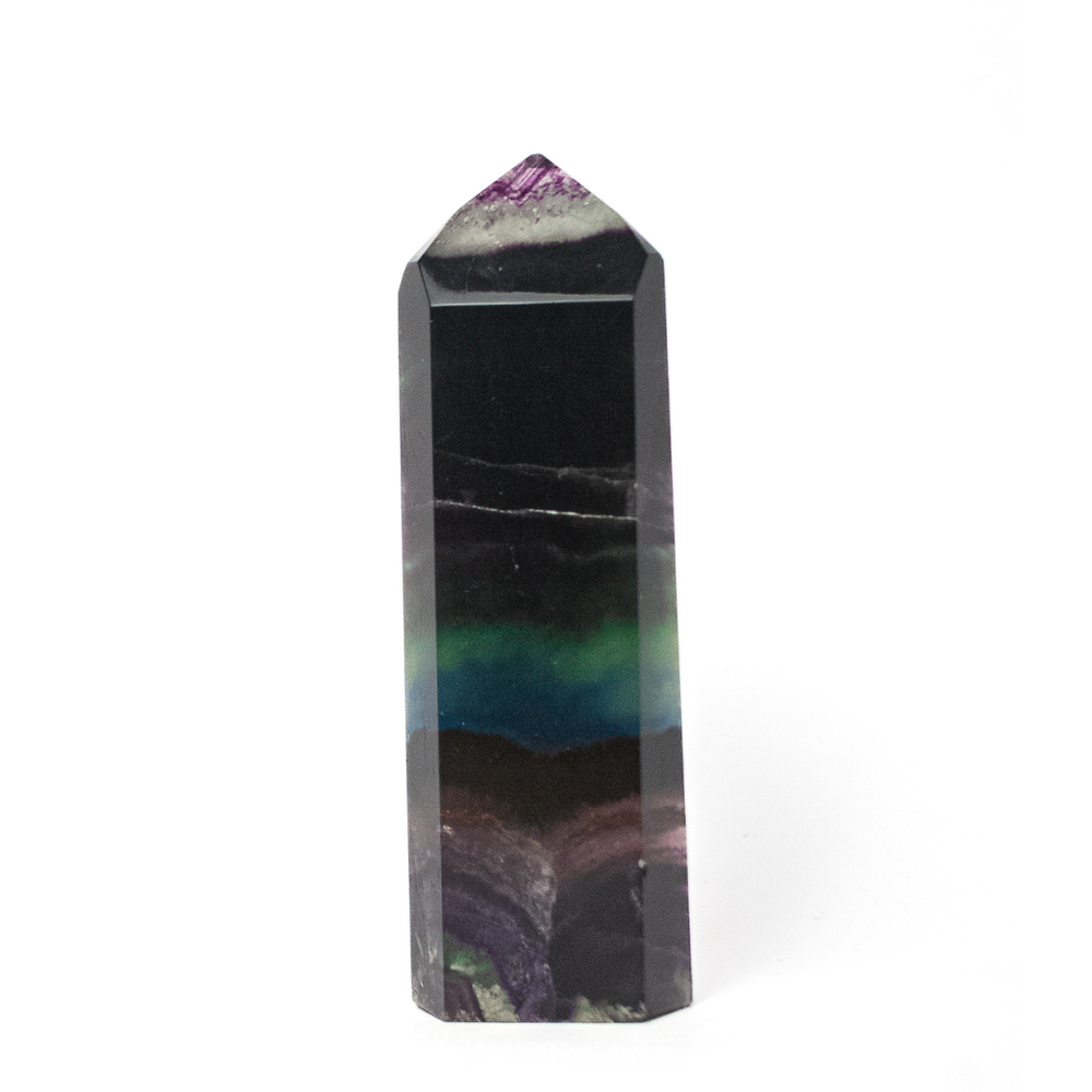 Pointe Polie Fluorite Multicolore 250 Grammes