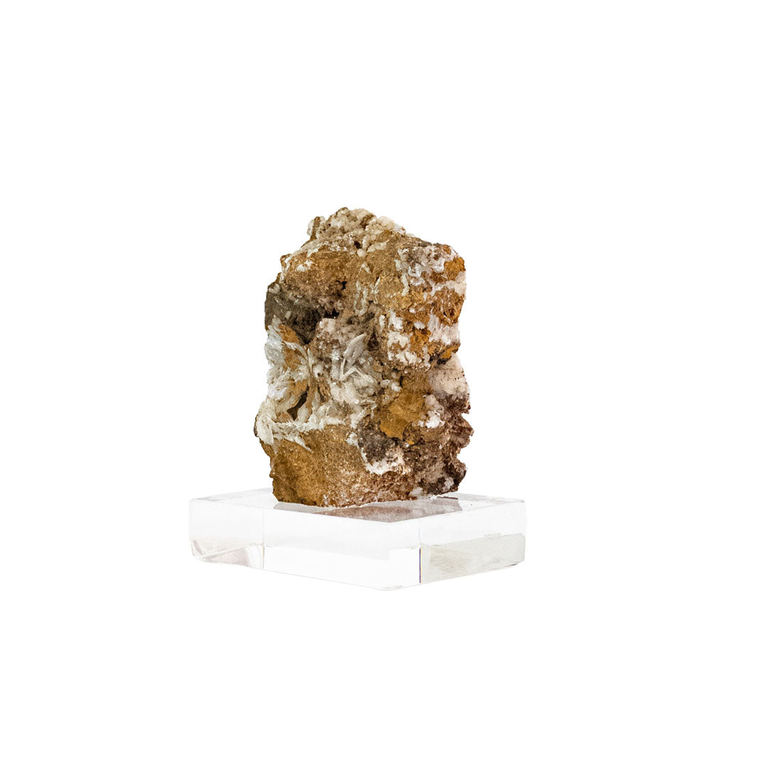 Barite Stone on Matrix, Acrylic Base 460 grams